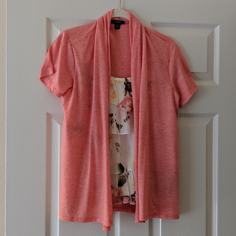 Espresso Women's Layered Blouse, Size M